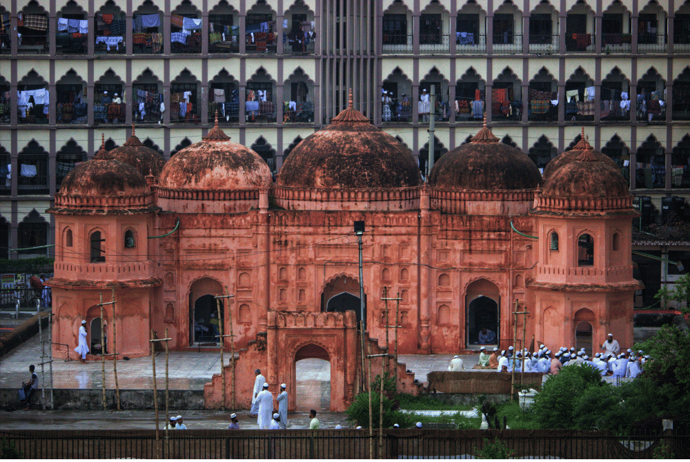 seven dome Mosque Moahmmedpur